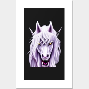 Unicorn Ghost Posters and Art